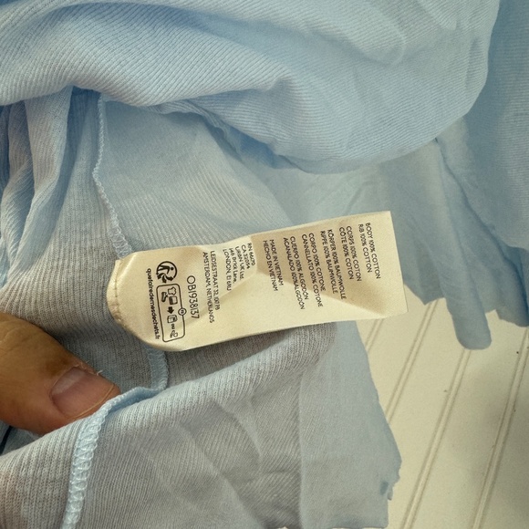 NWOT Free People Light Blue Tunic Top - Picture 7 of 9